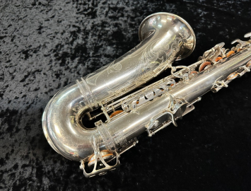 Photo Vintage Selmer Paris Original Silver Plated Mark VI Alto Sax - SN 74440